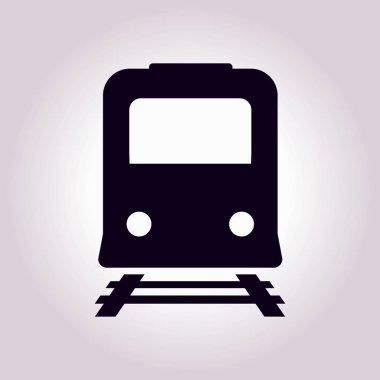 Tren işareti simgesi.