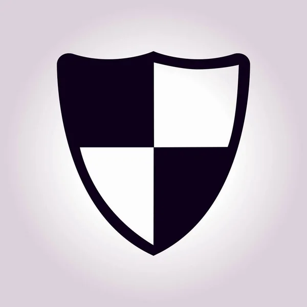 Símbolo do escudo . — Vetor de Stock