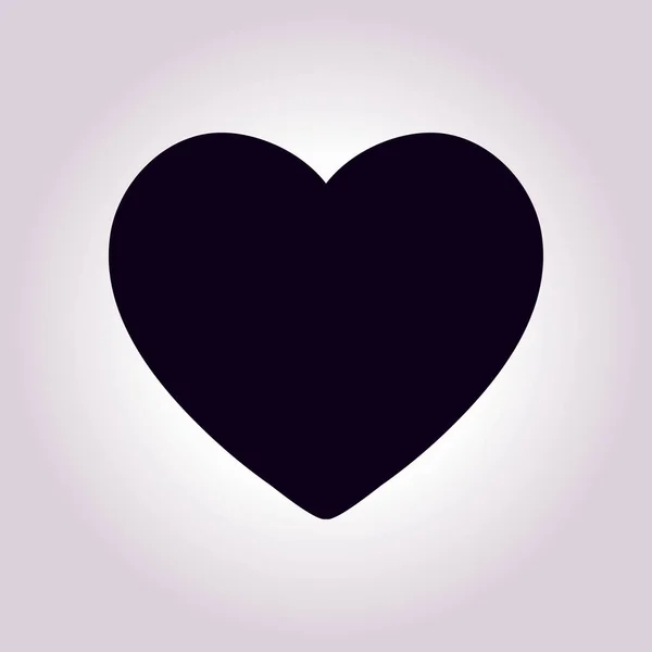Symbol pro znak srdce. — Stockový vektor