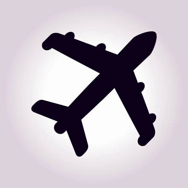 Символ самолета . — стоковый вектор