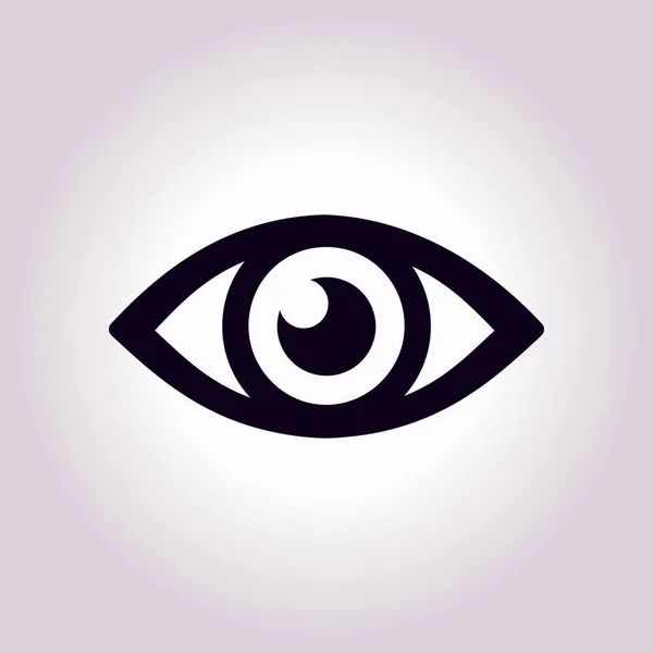 Σύμβολο σύμβολο μάτι. — Διανυσματικό Αρχείο