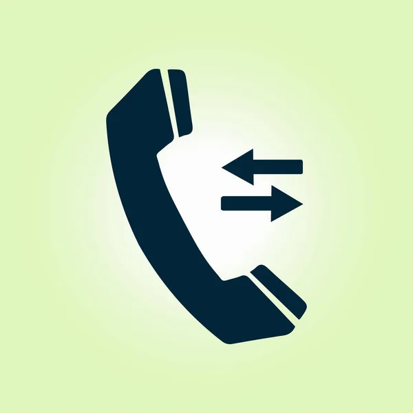 Telefonní znak simbol — Stockový vektor