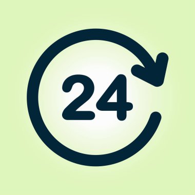 Saat bir gün simgesini açın..