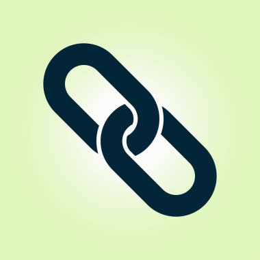 Zincir işareti simgesi.