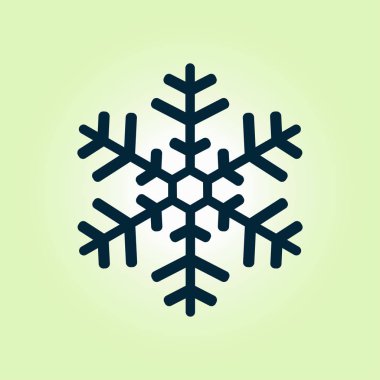 Kar tanesi işareti simgesi.