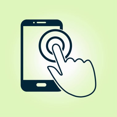 El işaretçi simgesi.