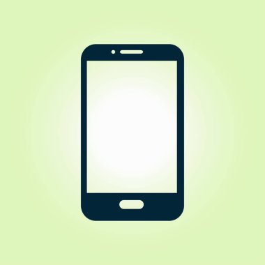 Smartphone işareti simgesi.