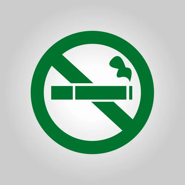 No smoking sign. — Stock Vector
