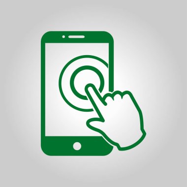 El işaretçi simgesi.