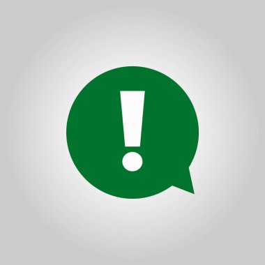 Ünlem işareti simgesi.