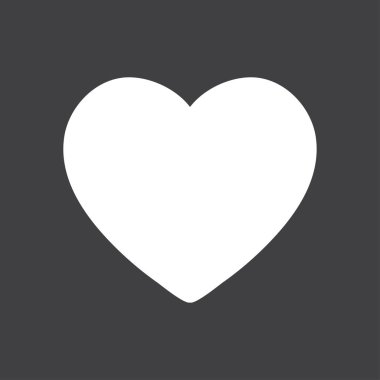 Kalp işareti simgesi.