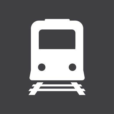 Tren işareti simgesi.