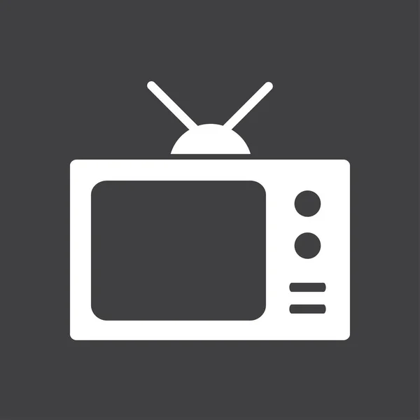 Ikone des Fernsehens. — Stockvektor