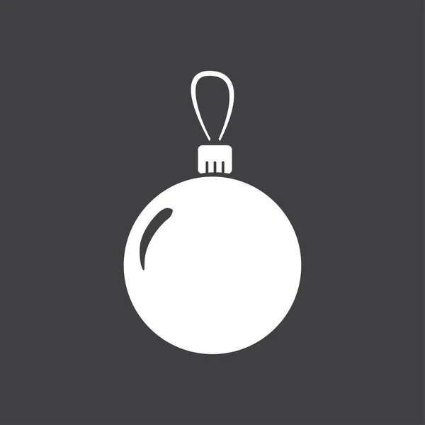 Символ різдвяного м'яча . — стоковий вектор