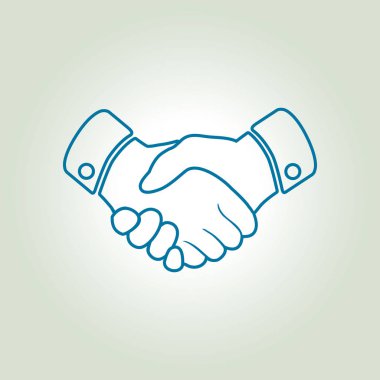 El sıkışma işareti simgesi.