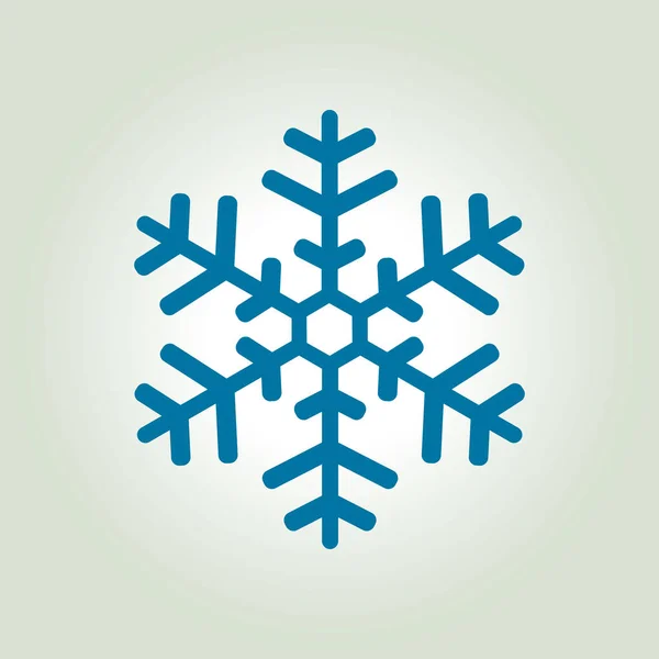 Copo de nieve signo icono . — Archivo Imágenes Vectoriales