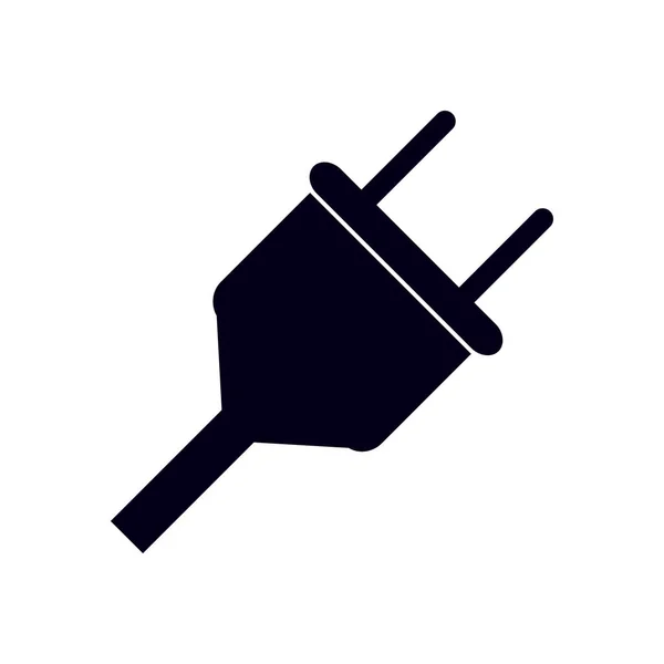 Icona della spina elettrica — Vettoriale Stock