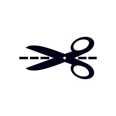 Makas işareti simgesi.