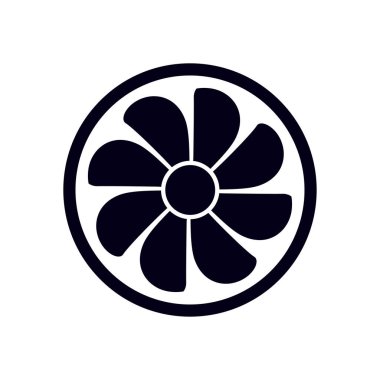 Havalandırma işareti simgesi.