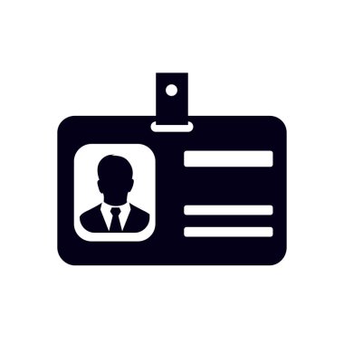 Kimlik kartı sembolü.