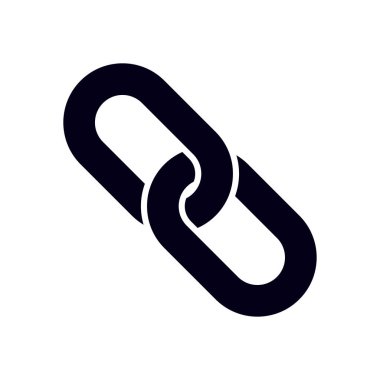 Zincir işareti simgesi.