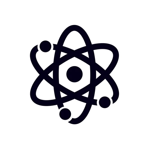 Pictografía del átomo . — Vector de stock