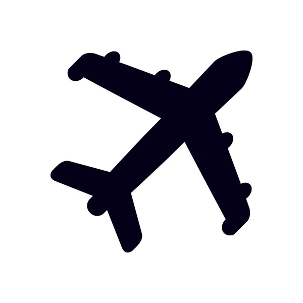 Signo de avión símbolo . — Vector de stock