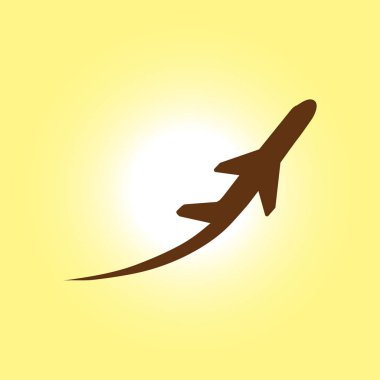 Seyahat işareti simgesi.