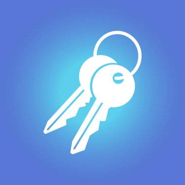 Kilit işareti simgesi.