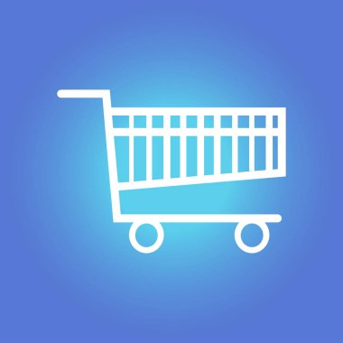 alışveriş grafik simgesi.