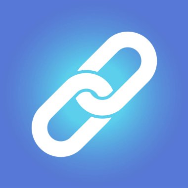 Zincir işareti simgesi.