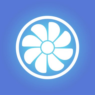 Havalandırma işareti simgesi.