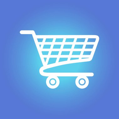 alışveriş grafik simgesi.