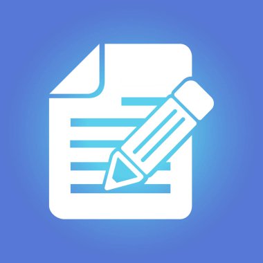 Belge işareti simgesi.