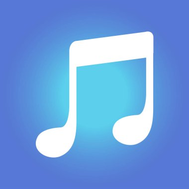 Müzik işareti simgesi.
