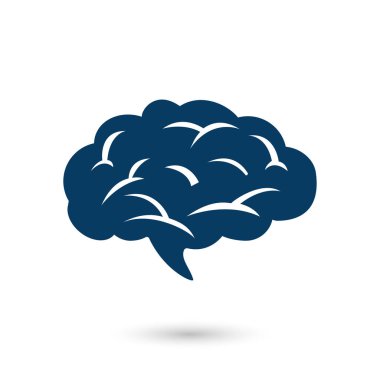 Beyin simgesi simgesi.