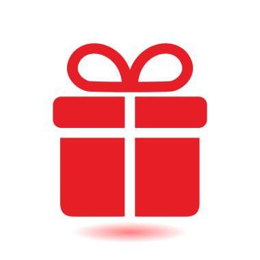 Tatil hediye sembolü.