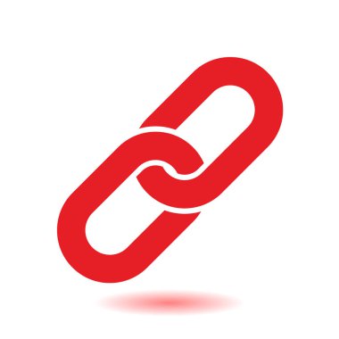 Zincir işareti simgesi.