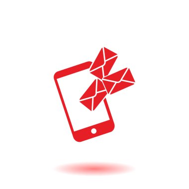 Mobil adres işareti.