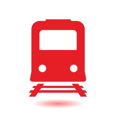 Tren işareti simgesi.