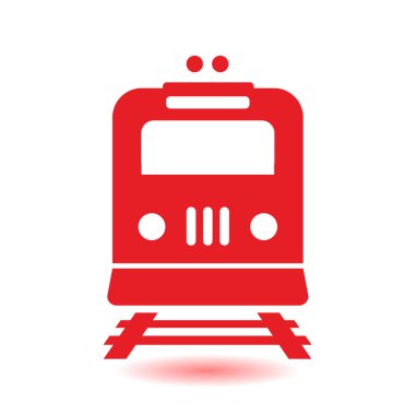 Tren işareti simgesi.