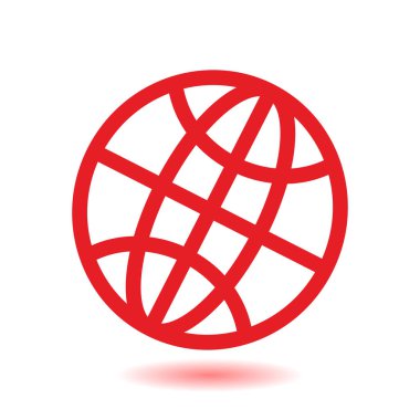 Küre işareti simgesi.