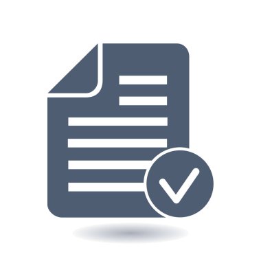 Belge işareti simgesi.