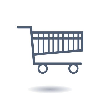 alışveriş grafik simgesi.