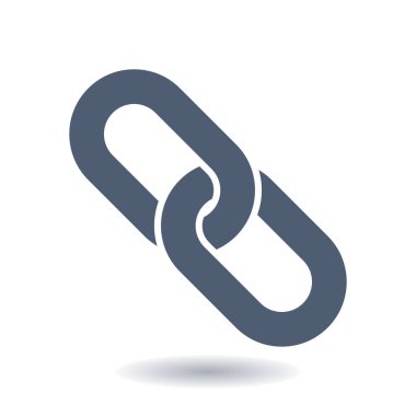 Zincir işareti simgesi.