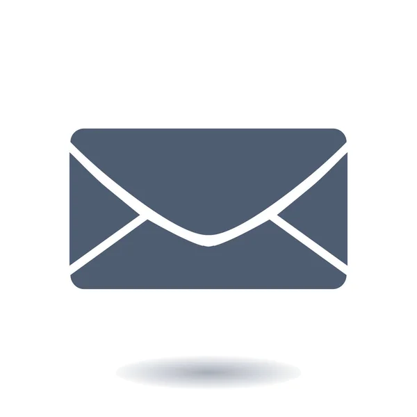 Lapos Mail ikon. — Stock Fotó