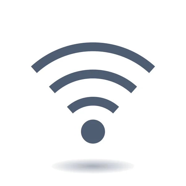 WiFi işareti simgesi. — Stok fotoğraf