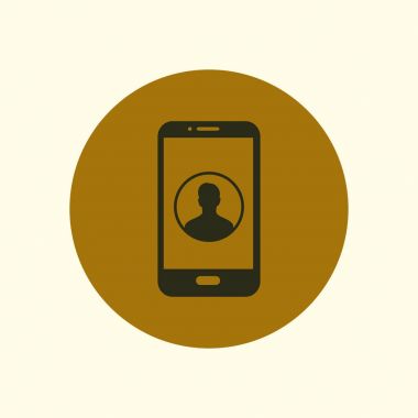 Kimlik işareti simgesi.