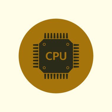 Mikroçip işareti simgesi.