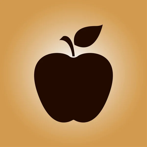 leaf apple symbol.